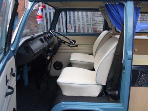 John's Camper seats and doorcards