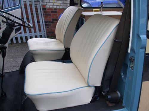 John's Camper seats and doorcards