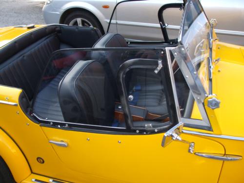 Yellow Fiat renovation 2